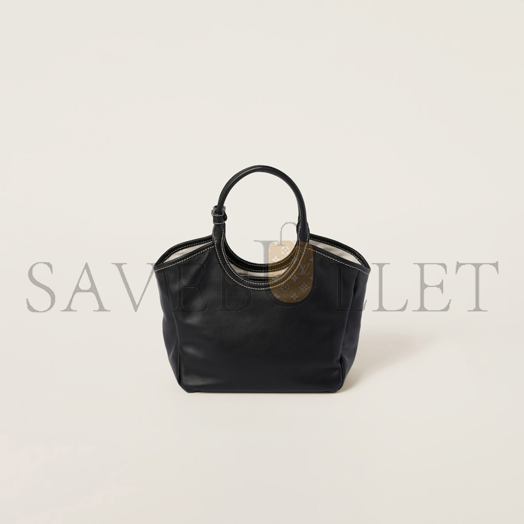 M1v M1v ivy leather bag 5ba284 (23.5*22*12cm)